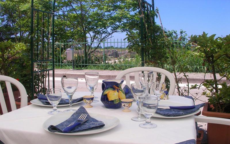 Hotel Delle Rose Capaccio Exterior foto